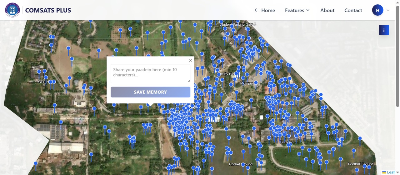 COMSATS Plus Mobile View